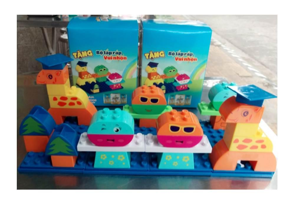 Lego lắp ráp vui nhộn cho bé 21pcs.