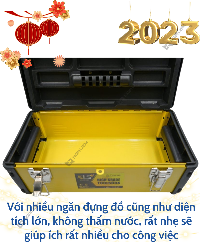 Thùng đồ nghề sắt LS+