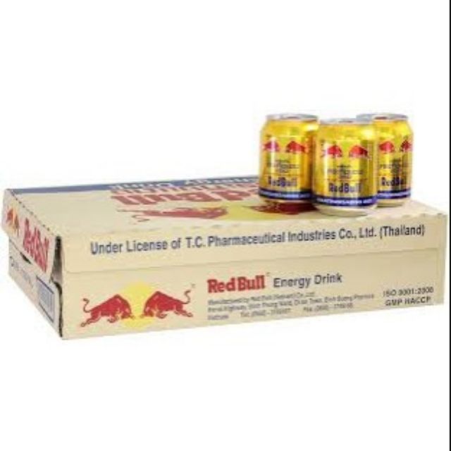 Bò Thái - Red Bull thùng 24 lon