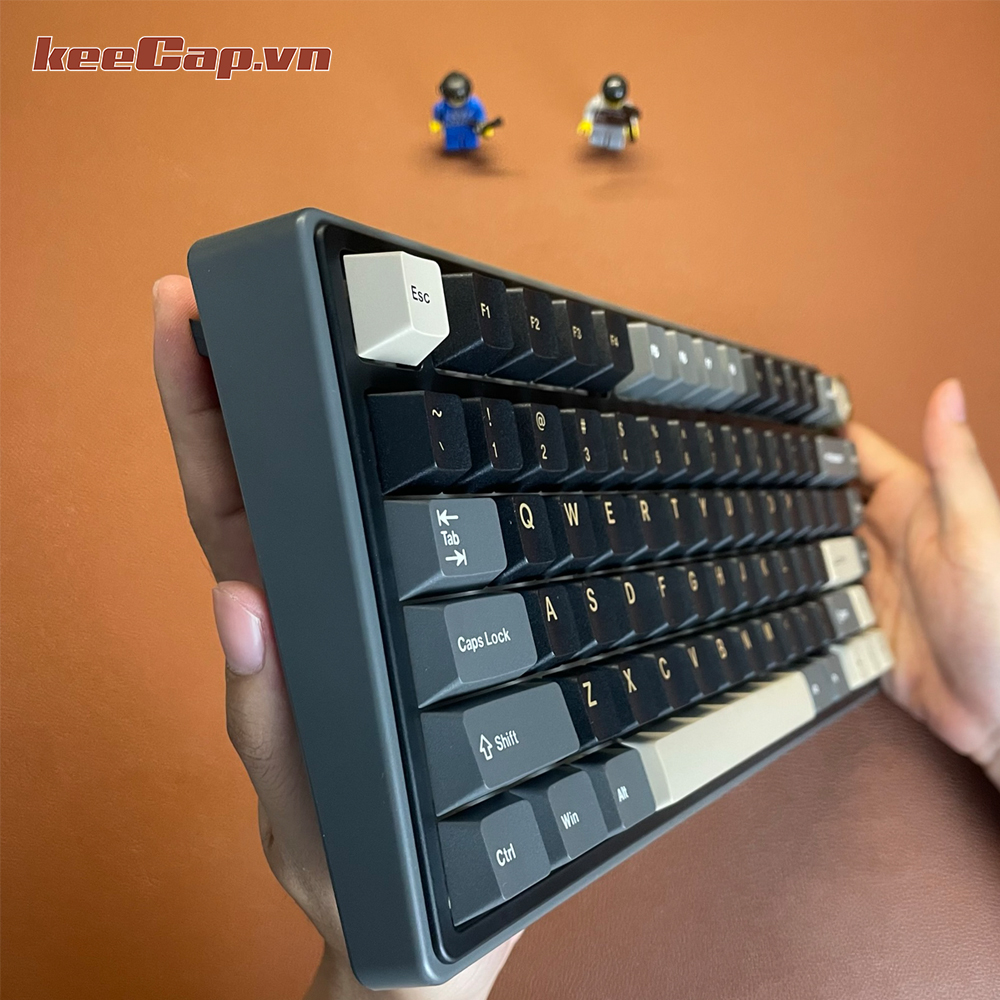 [KEECAP] Royal kludge RK R75 color Phantom mechanical keyboard (1 mode – hotswap – linear switch)