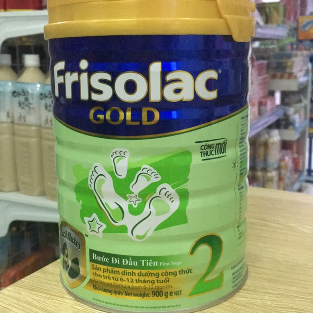 Sữa bột Frisolac gold 2 lon 850g (cho trẻ từ 6-12 tháng)