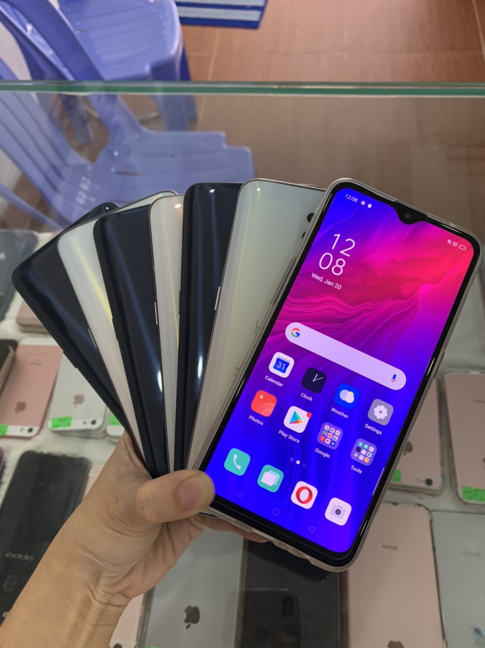 Điện thoại Oppo Reno Z nguyên zin đẹp 98 99 kèm cường lực ốp lưng BH 06 tháng