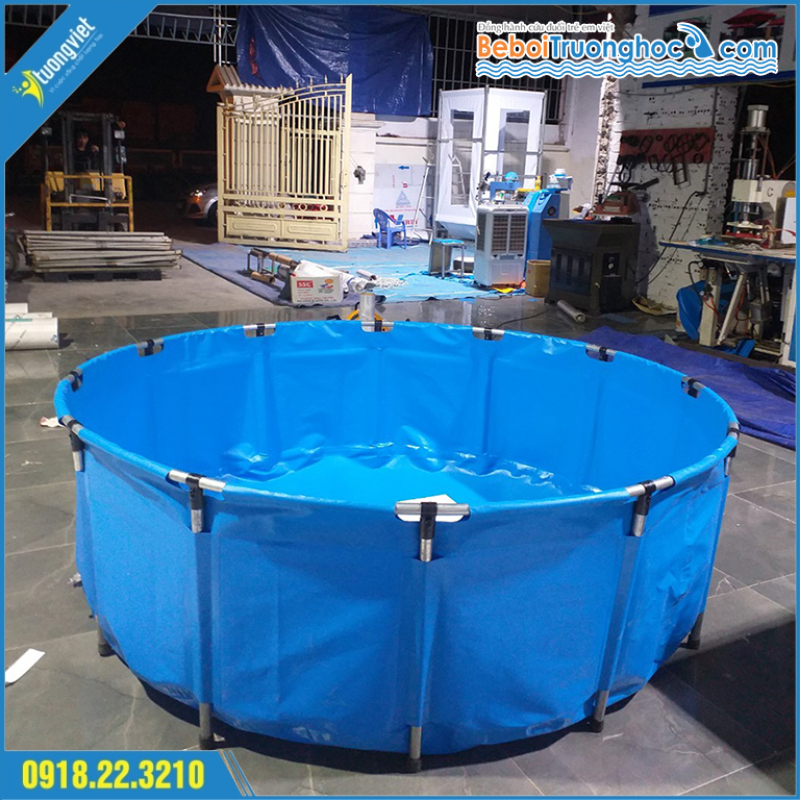 Tank bạt dưỡng cá, nuôi cá Koi. Tank chuyên dụng nuôi cá Koi