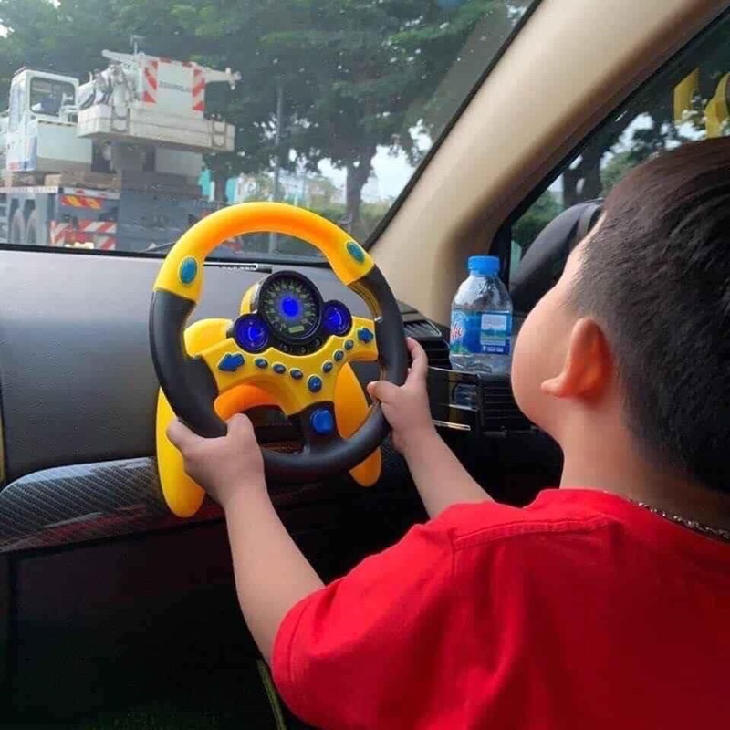 Vô lăng ô tô đồ chơi cho bé