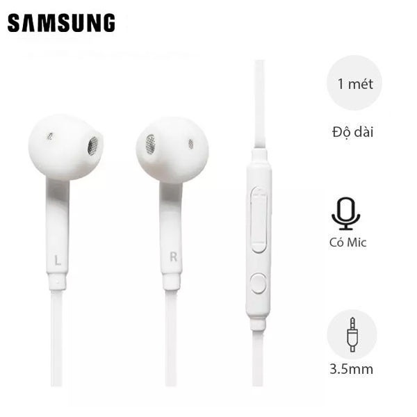 Tai nghe samsung nhét tai S7 EDGE Jack 3.5mm Sử dụng được cho IPoppo xiaomi vivo