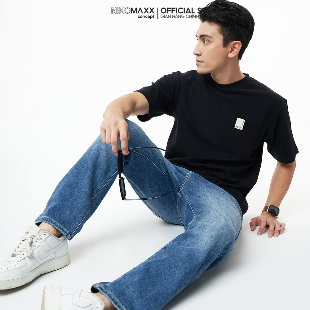 N&M Quần jean Basic Nam Tapper Cotton 2202024