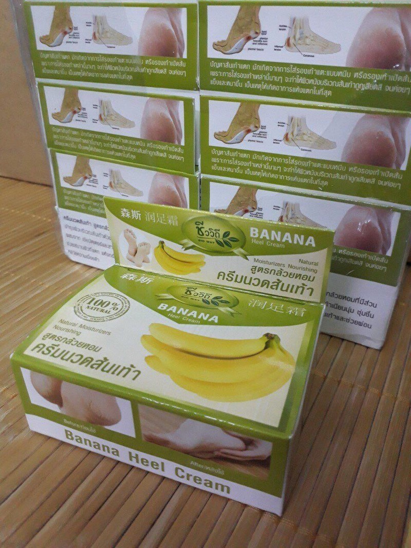 combo 12 hộp nứt gót chân chuối thái lan