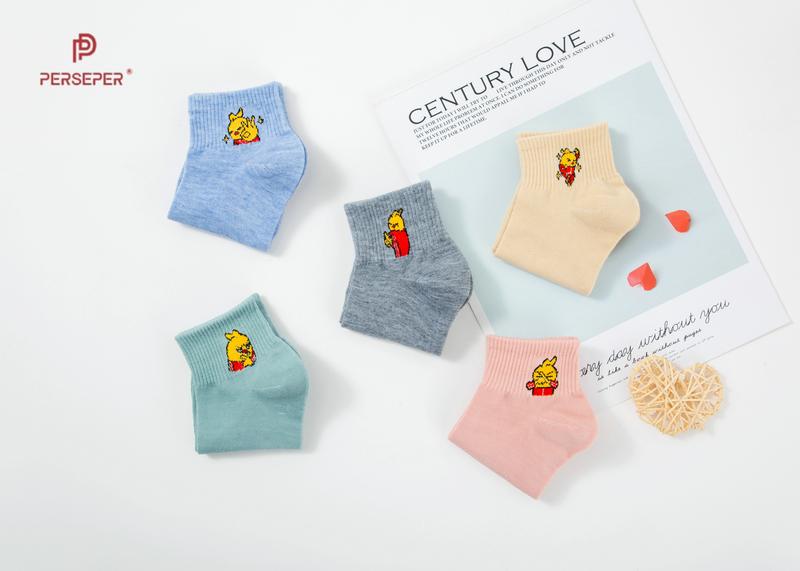 combo 5 đôi vớ nữ dài cá tính hàn quốc nhiều màu