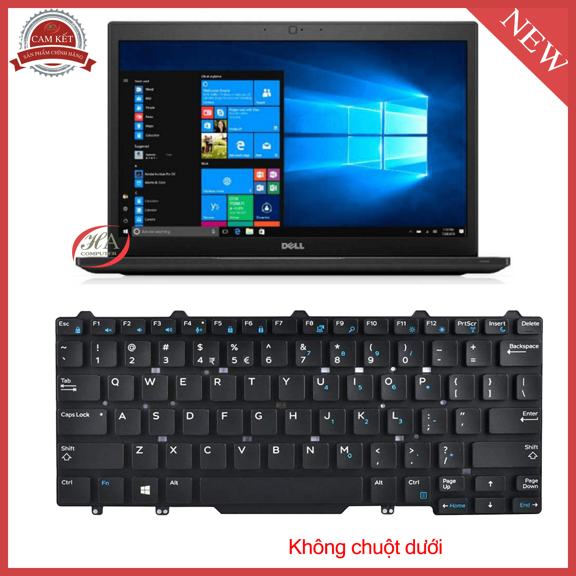 Bàn phím dell Latitude 7480