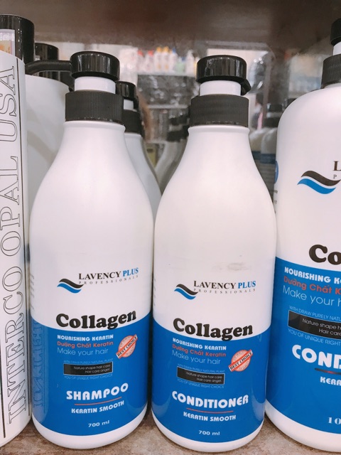 Dầu gội xả COLLAGEN LAVENCY Plus+