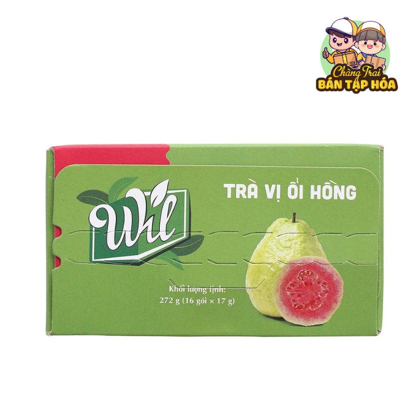 Trà ổi hồng Wil hộp 272g (16 gói x 17g)
