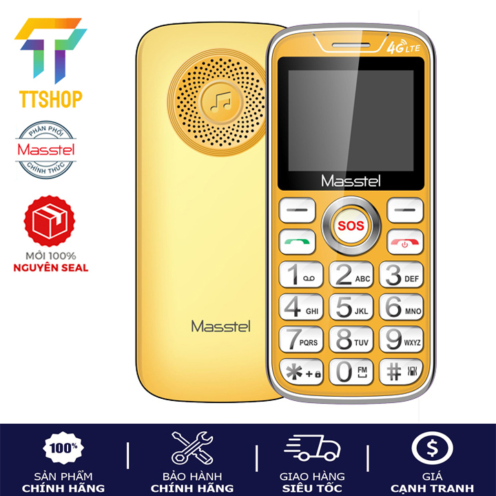 Điện thoại di động Masstel FAMI 60 4G - Hàng chính hãng - Mới nguyên seal
