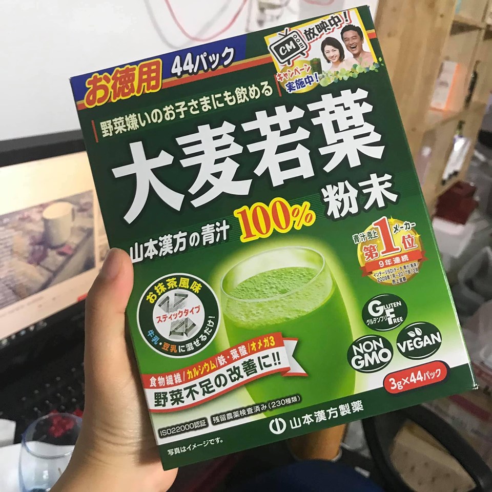 Bột trà Lúa mạch Nhật Bản 44 gói