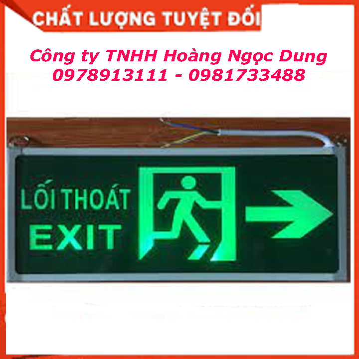 ĐÈN EXIT THOÁT HIỂM, ĐÈN CHỈ DẪN LỐI THOÁT, ĐÈN THOÁT HIỂM PHÒNG CHÁY CHỮA CHÁY, ĐÈN AN TOÀN LAO ĐỘNG