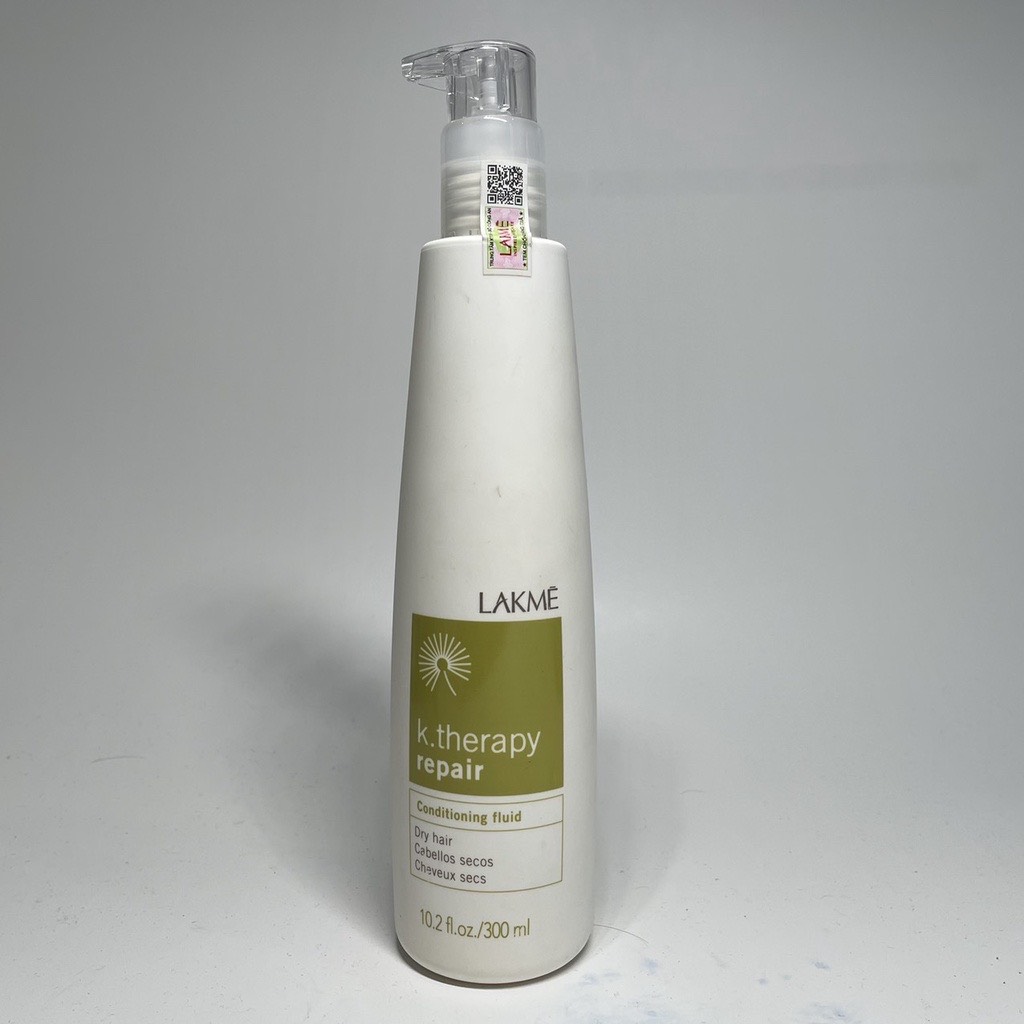 Dầu xả Lakme phục hồi tóc khô xơ K.therapy Repair Conditioning Fluid 300ml