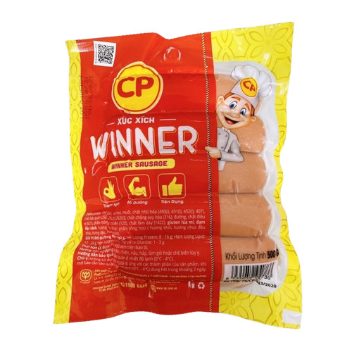 [HCM 2H] Xúc Xích CP Winner 500g hàng loại 1