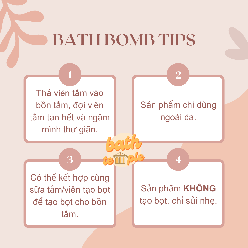 Bath bombs for bathtub (bath bomb) - bath temple