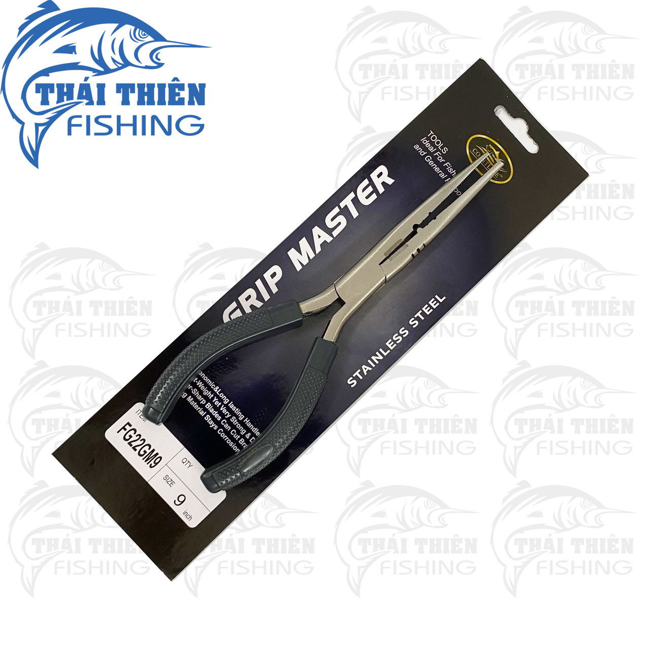 Kềm đa năng coastline 9inch dùng cắt dây, gỡ, kẹp, tháo, móc, lưỡi câu cá