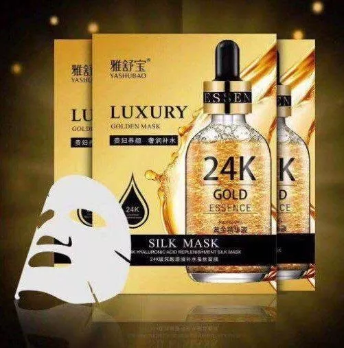 Mặt nạ vàng 24k hộp 10 miếng