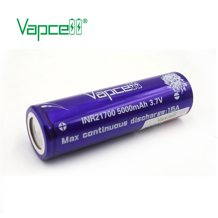 [HÀNG XỊN] Pin sạc VapCell INR21700 dòng xả 15A dung lượng 5000mAh