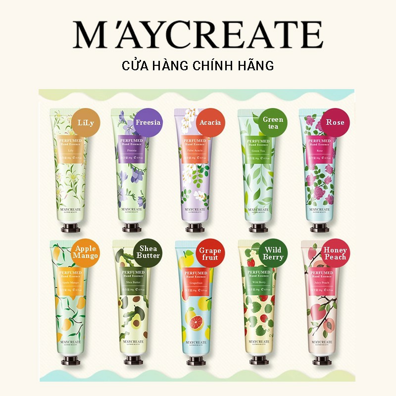 Combo 10 tuýp kem dưỡng da tay Maycreate