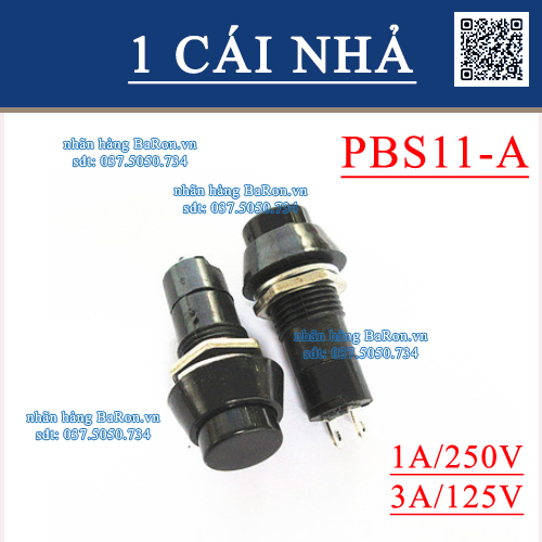 Nút nhấn GIỮ/NHẢ PBS11A/B làm nút ĐỀ xe