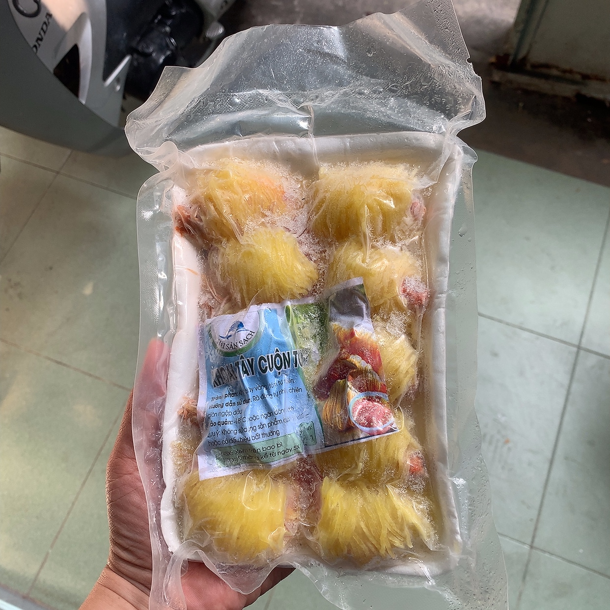Tôm cuộn khoai tây 10 con (giao tphcm )