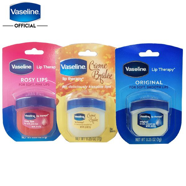 SON DƯỠNG môi Vaseline Lip Therapy 7g (Dạng Hũ) Frorence86 Store