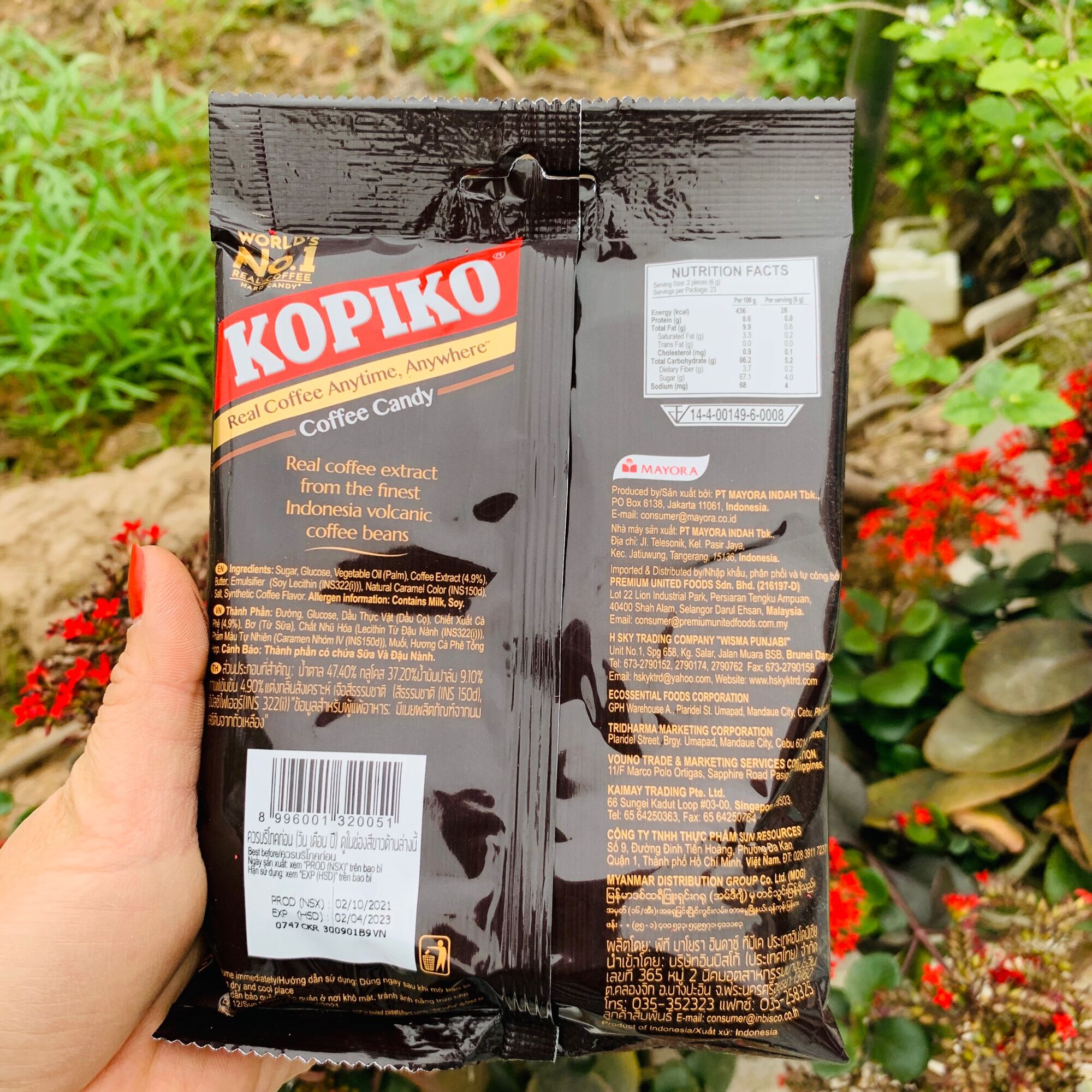 KẸO HƯƠNG CÀ PHÊ KOPIKO GÓI 135G