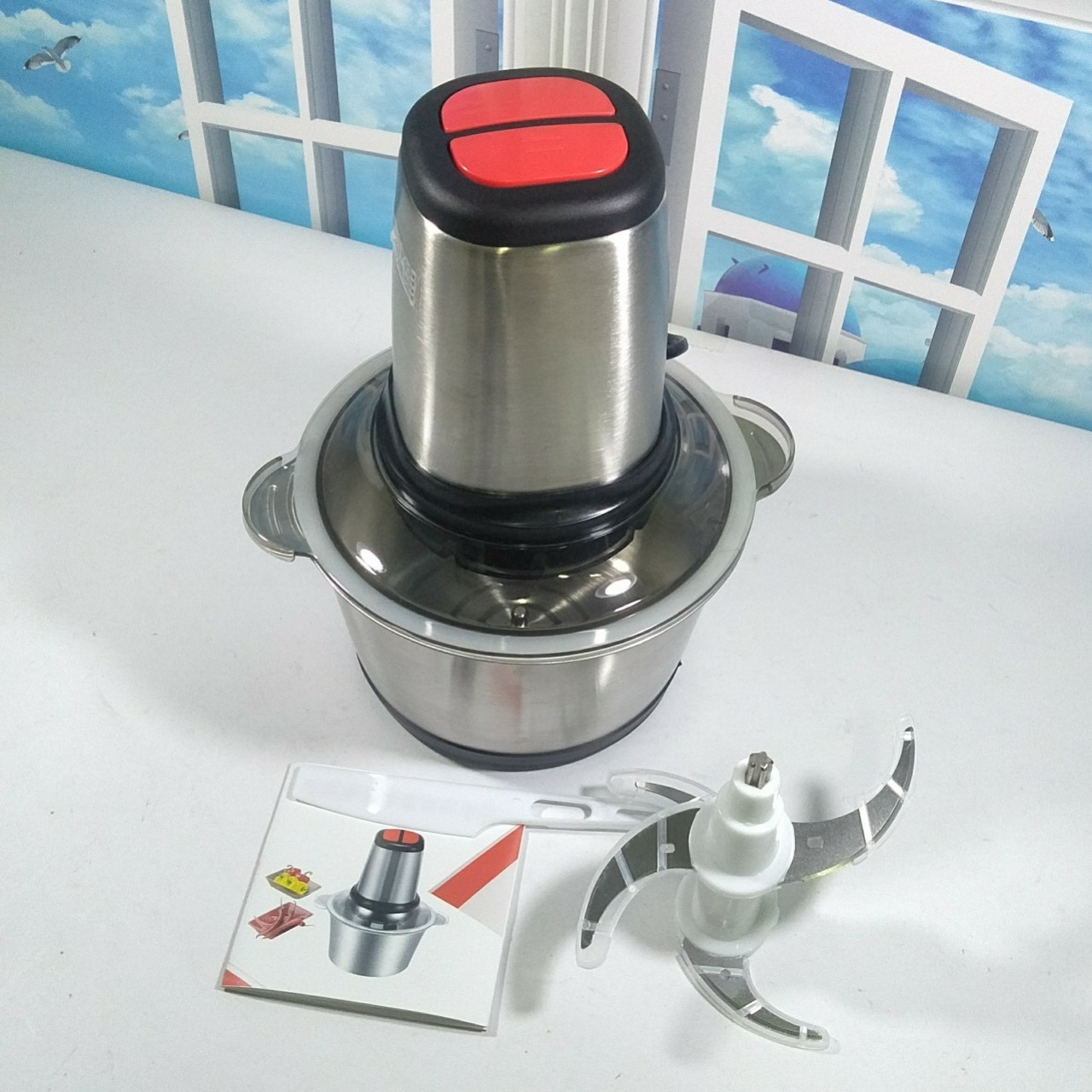 MÁY XAY THỊT CAO CẤP 300W DUNG TÍCH 2 LÍT