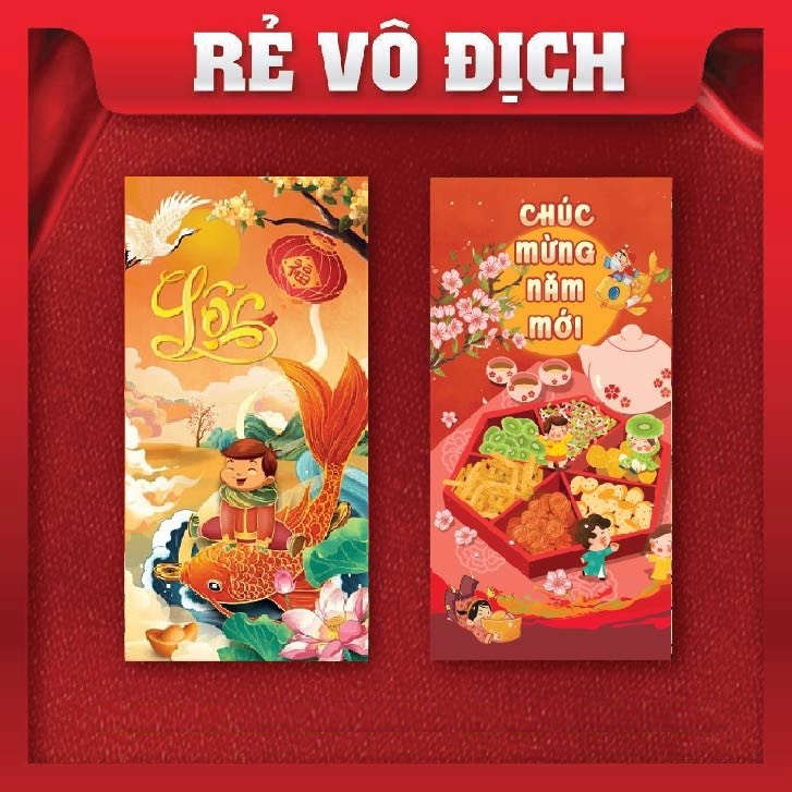 10 bao lì xì tết nhâm dần 2023 quý mão