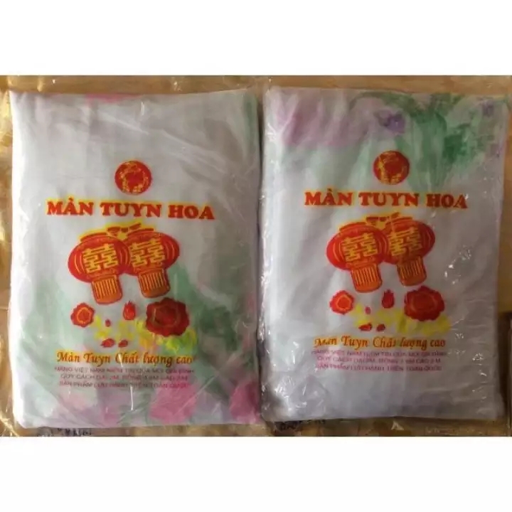 Màn tuyn hoa không cửa loại 2m x2m2