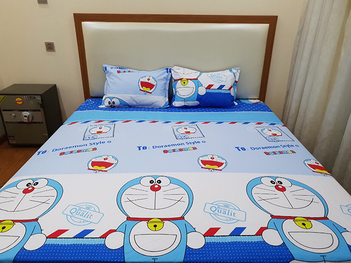 Ga chống thấm COTTON 1m6x2m - Drap chống thấm chất liệu TPU kết hợp COTTON in họa tiết cao cấp- Drap trải giường, bọc nệm