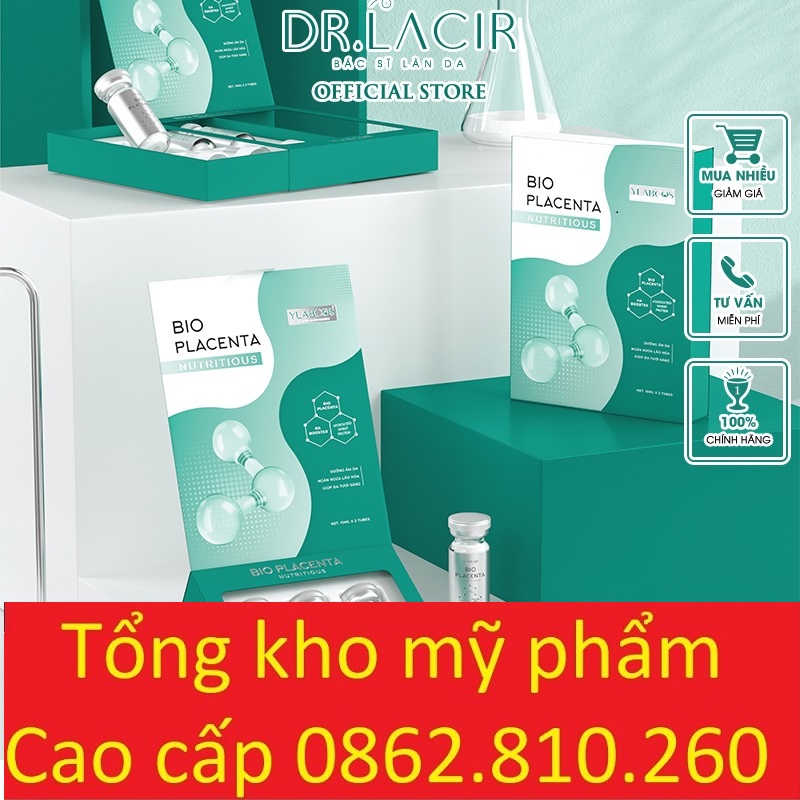 Serum Super rebound ylabcos Dr Lacir-bio placenta, helps to moisturize the skin, prevent Aging