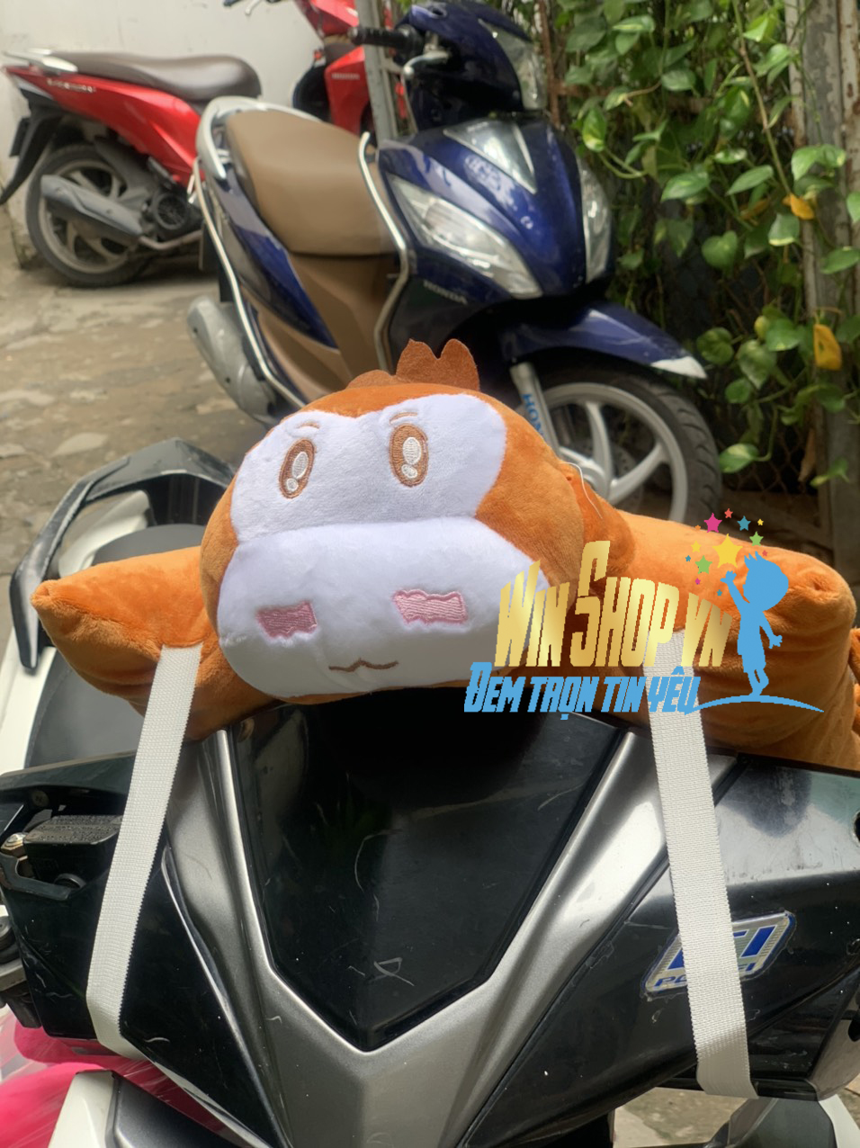 [HCM]Gối đi xe máy 1 đầu cho bé