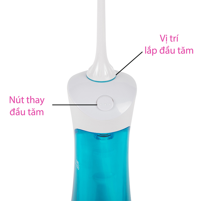 Máy tăm nước du lịch RIO DCIR2