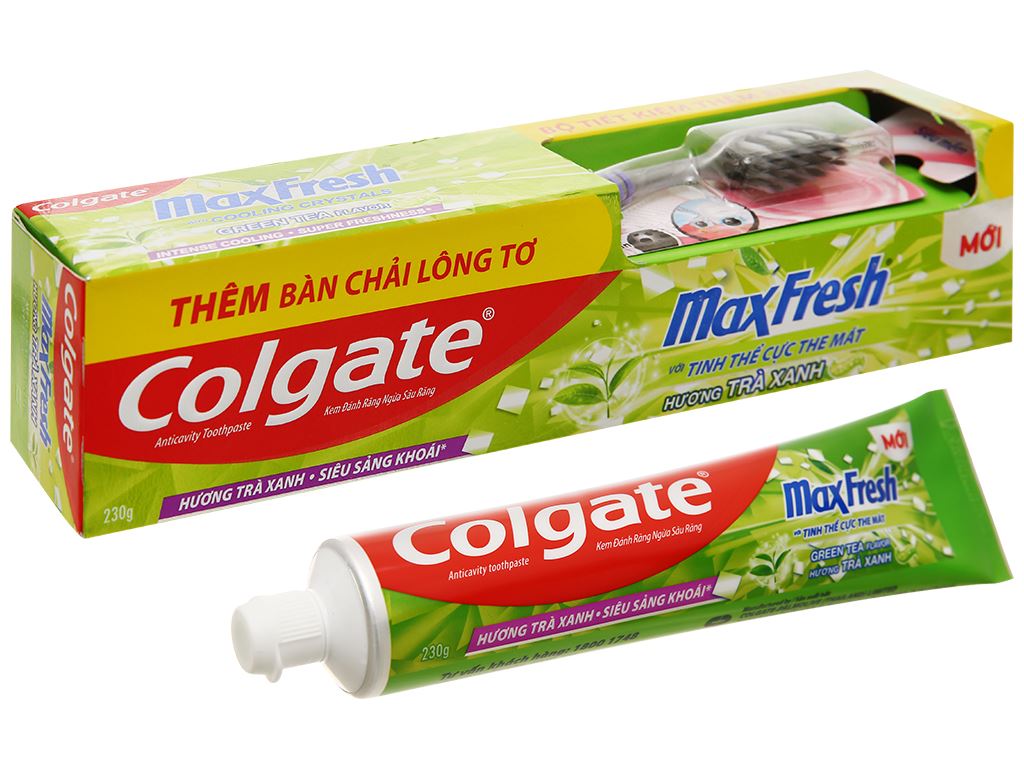 Kem Đánh Răng Colgate + Tặng Bàn Chải Đánh Răng