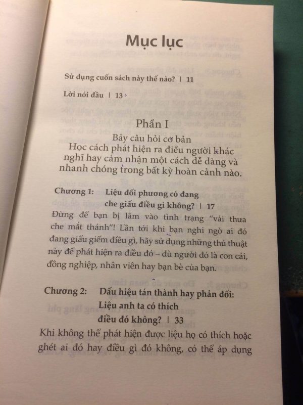 Sách - Đọc Vị Bất Kỳ Ai - Để Không Bị Lừa Dối Và Lợi Dụng (TH)