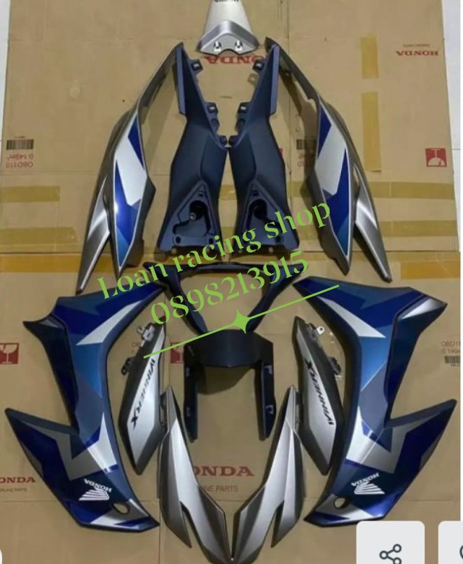 DÀN ÁO WINNER X MÀU XANH BẠC PHIÊN BẢN CAMO HÀNG ZIN CHÍNH HÃNG HONDA