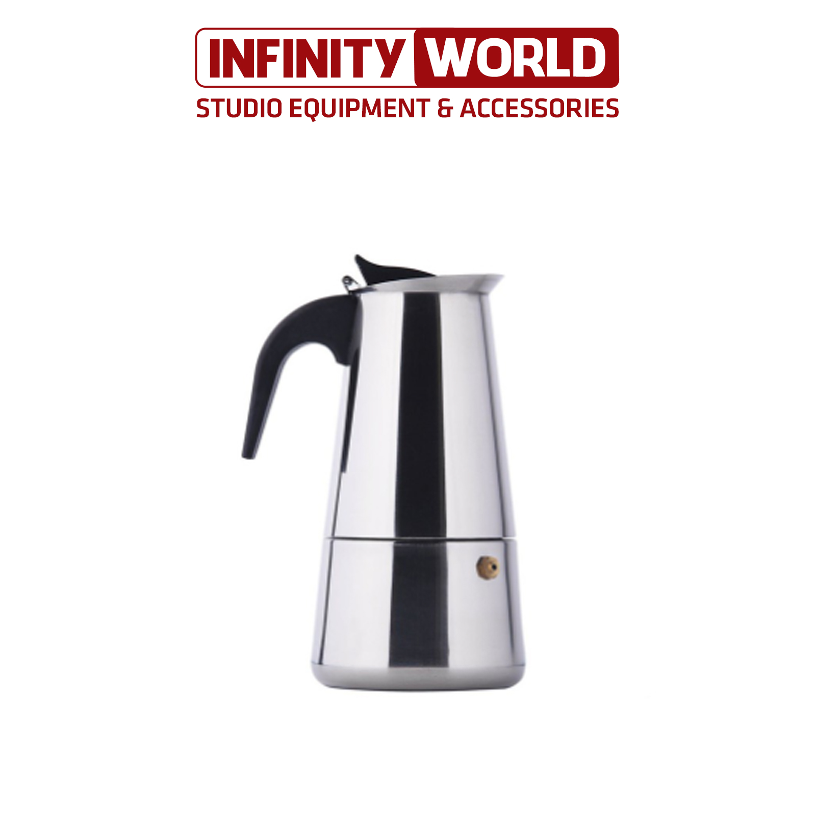 Ấm pha cafe Moka Pot 200ml & 300ml (Chất liệu thép không gỉ)