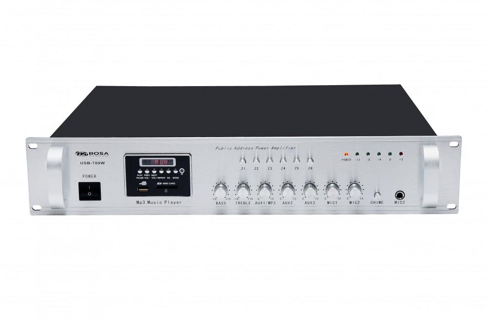 [HCM][Trả góp 0%]Amply phân tần Bosa USB-700W