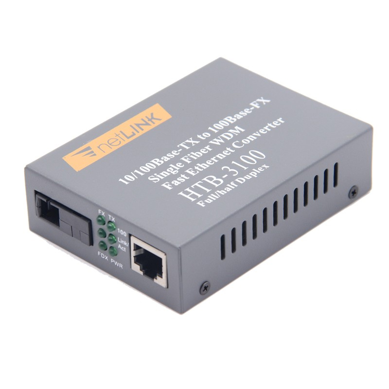 Bộ chuyển đổi quang điện Netlink HTB-3100 Chuẩn B Single Mode