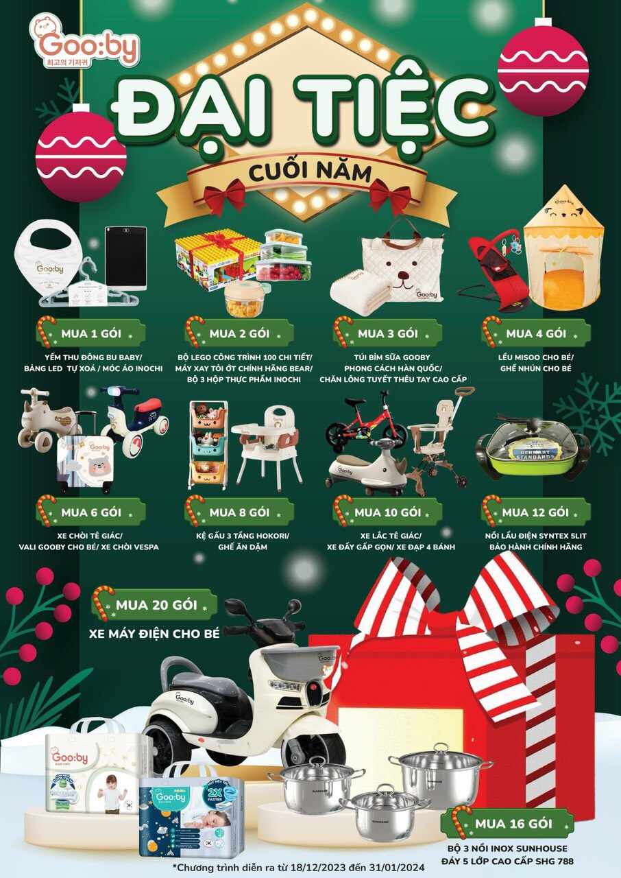 Tả dán - Tả quần - Tả đêm Gooby ( Quà tặng nt shop chọn )