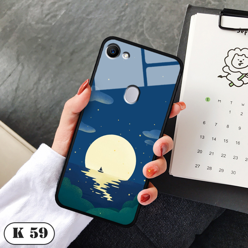 Ốp lưng kính 3D điện thoại OPPO F7
