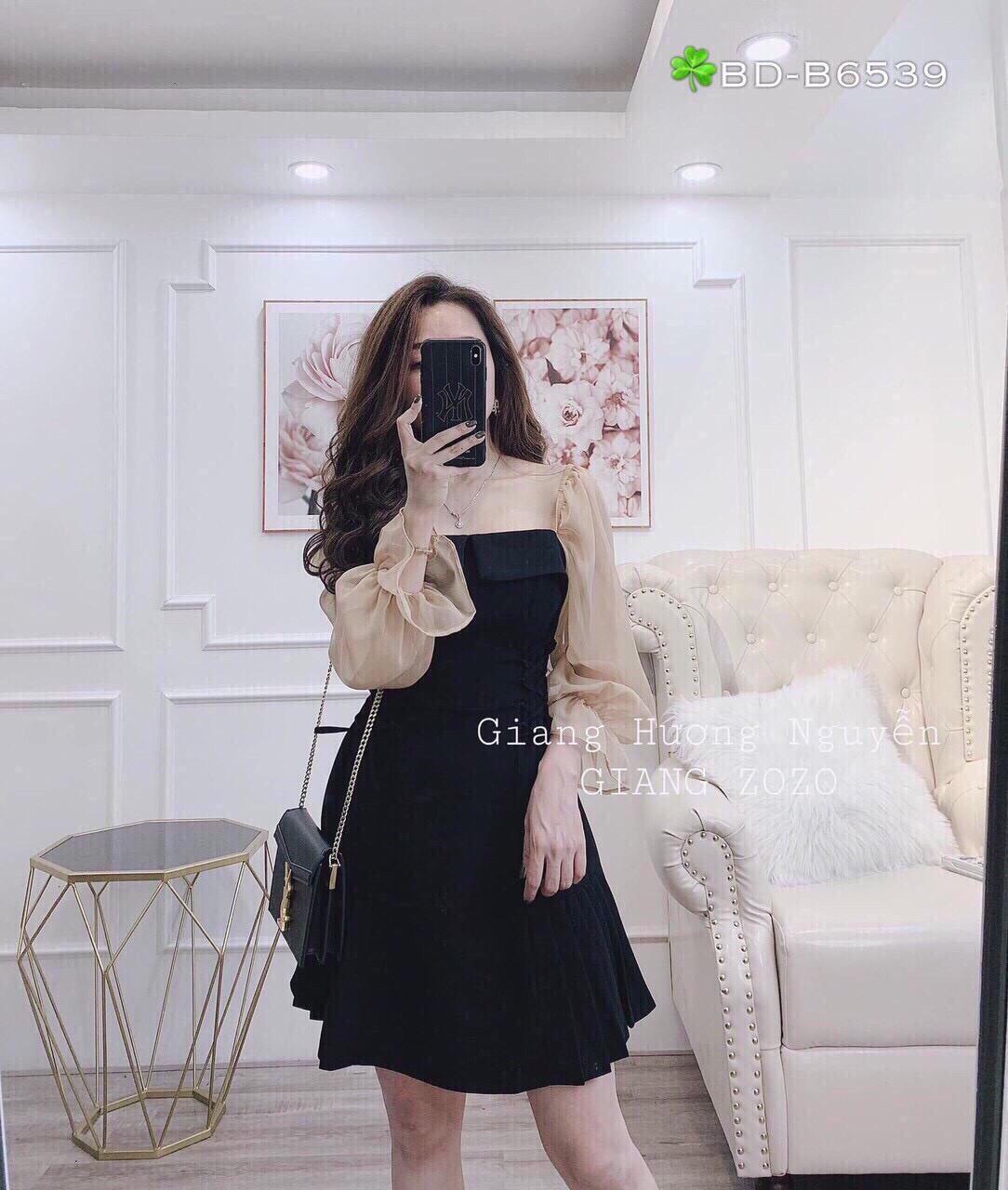 Đầm kate phối voan-MTB