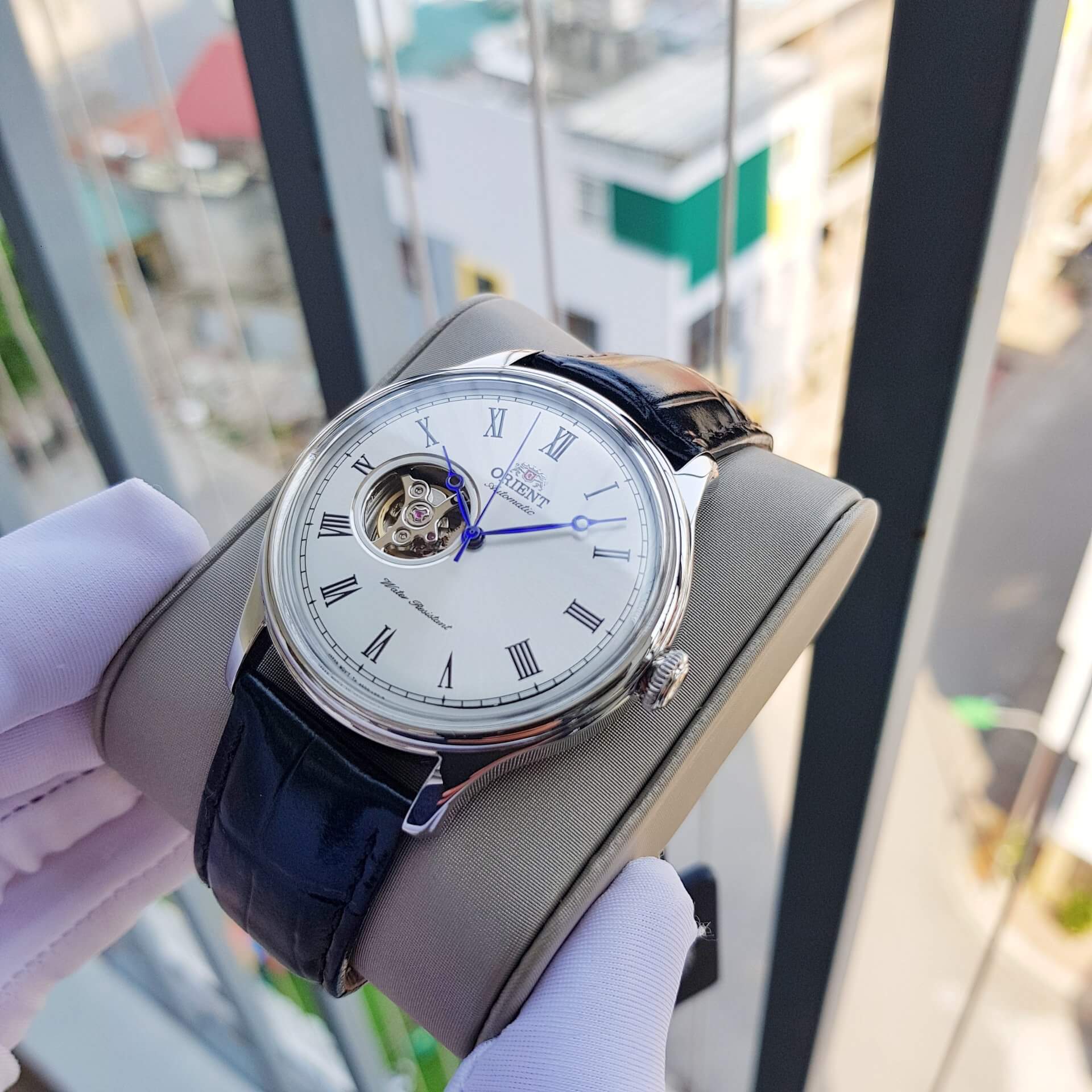 [ ĐỒNG HỒ 789WATCH] Đồng Hồ Nam Dây Da Orient Caballero Automatic Dây Da Full Box