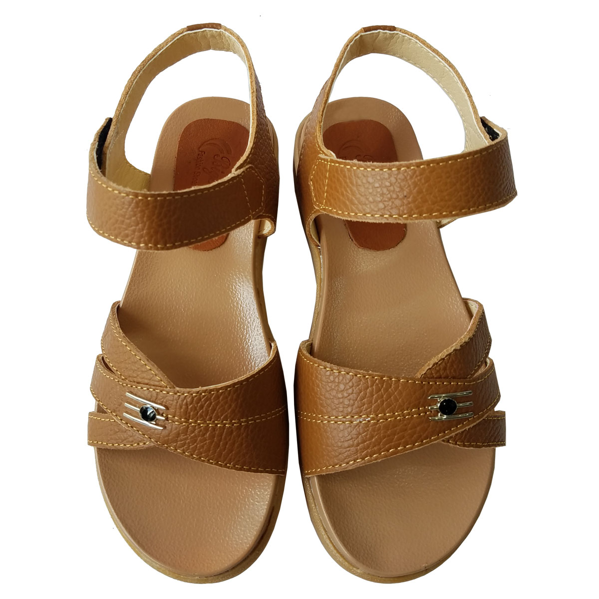 Giày Sandal Nữ BIGBEN Da Bò Thật cao cấp SDX140