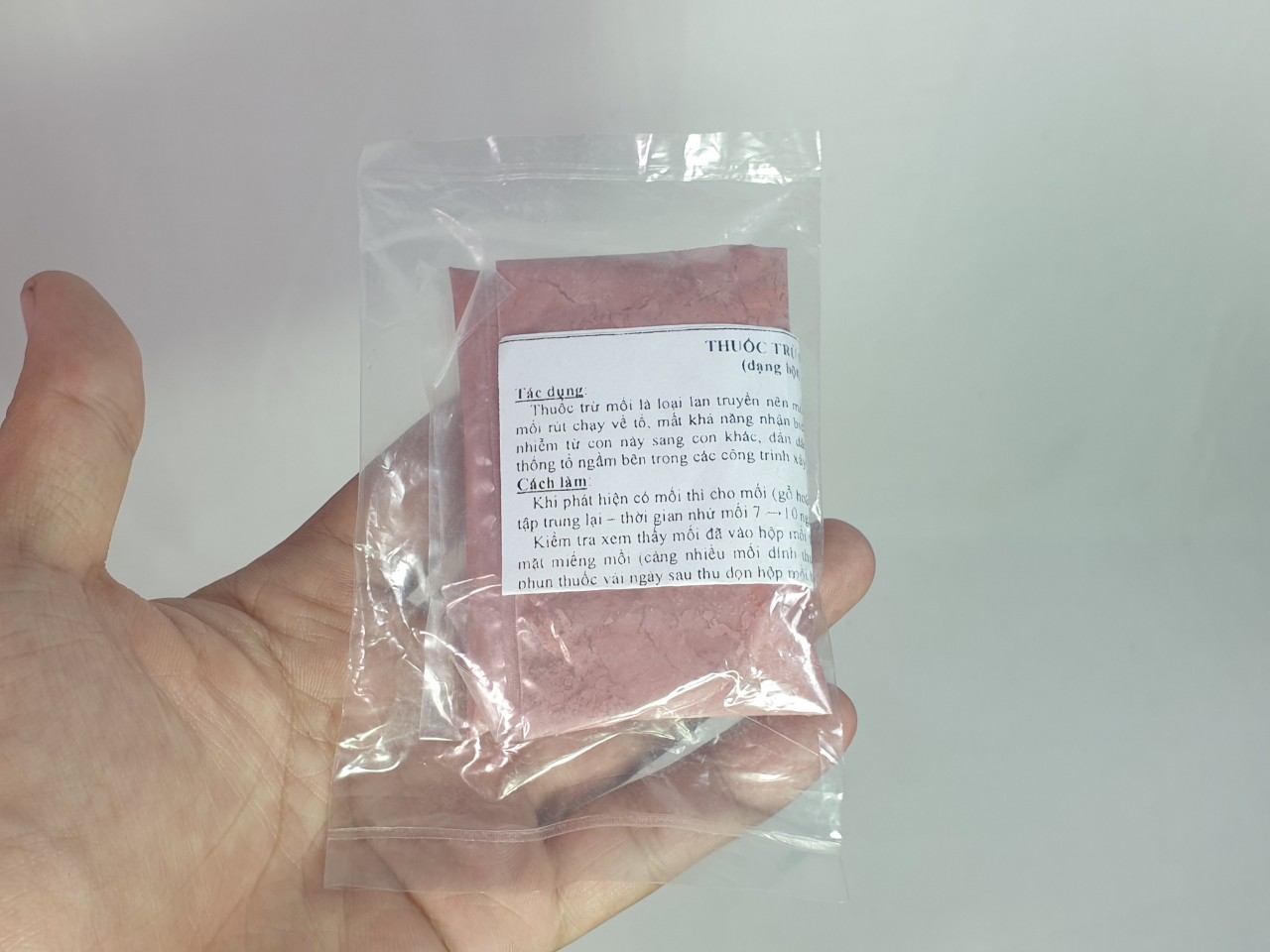 Bột diệt mối dạng gói 50gr