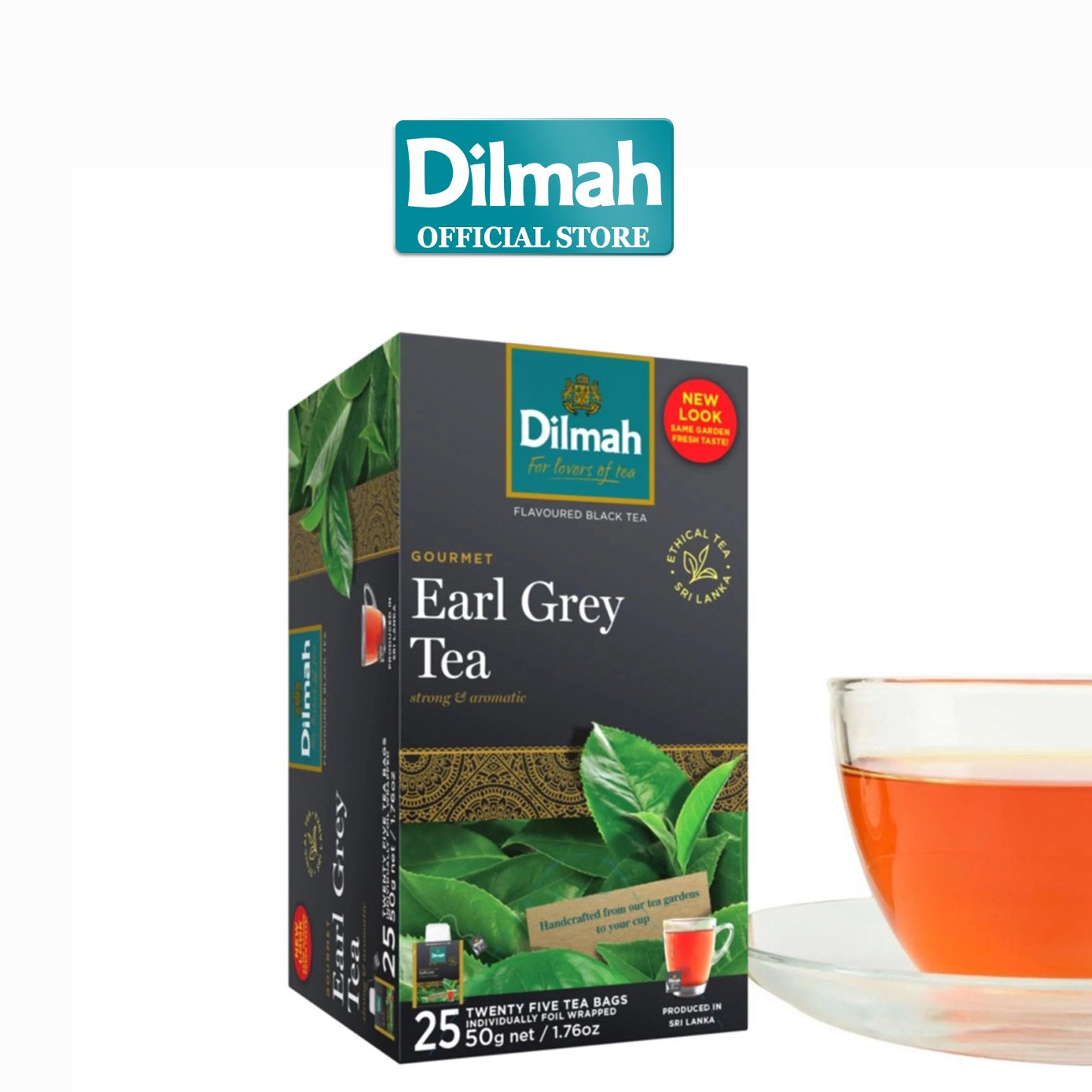 Trà Dilmah Earl Grey - Bá Tước 50g