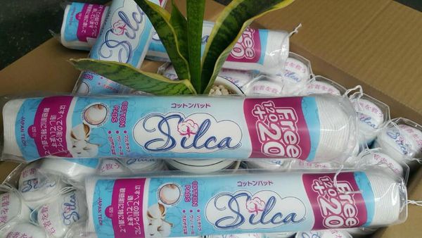 BÔNG TẨY TRANG SILCA NHẬT BẢN 100 MIẾNG